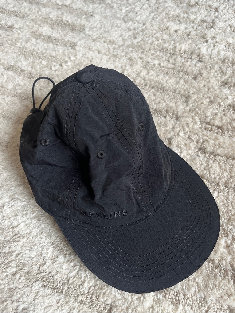 Offline by Aerie Black Nylon Cap